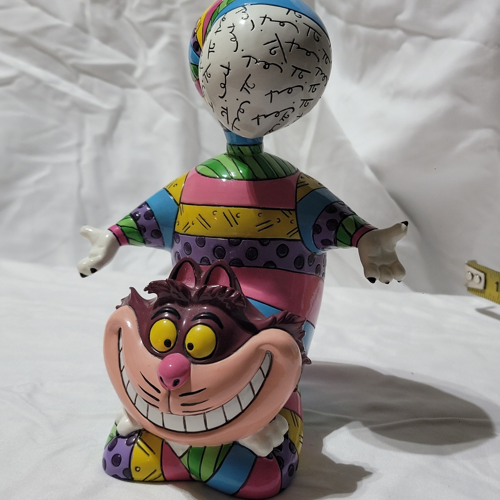 Retired Romero Britto Cheshire Cat